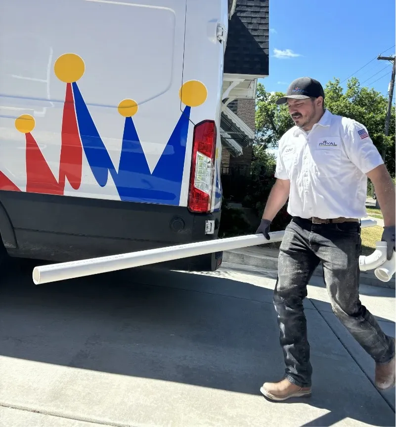 Royal Total Home Services technician
